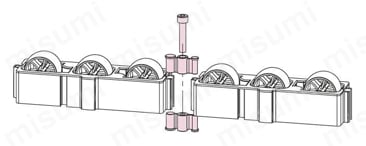 カーブコロコンジョイント 接続方法図