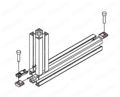 SF30 STナット偏芯タイプS 使用例01