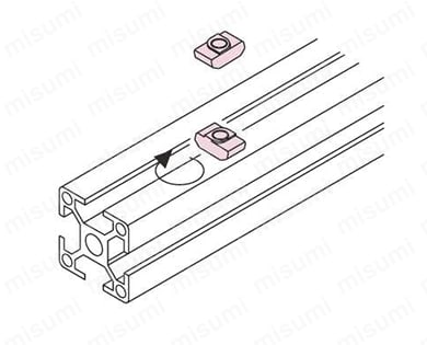 SF30 アクセサリナットS（後入れ） 使用例01