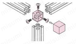 ブロックブラケットSSキット 使用例