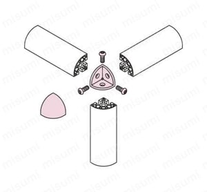 RブラケットSキット 使用例01
