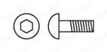 六角穴付ボタンボルト SFBタイプ 外形図