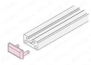 Tスロットフレームキャップ1530 使用例01