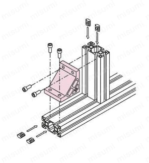 ハードブラケットG100 使用例01