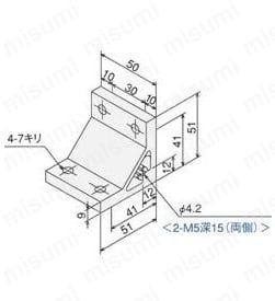 ハードブラケットS3060　ハードブラケットS3060 外形図