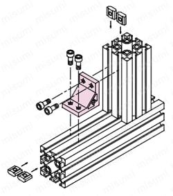 ハードブラケットS50/SG50　使用例