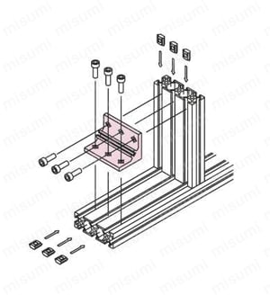 ハードブラケットSS2060 使用例01