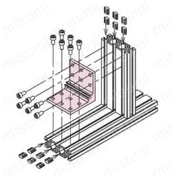ハードブラケットSSW2060 使用例