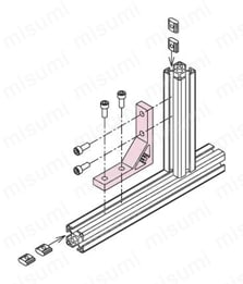 ハードブラケットSW3030 使用例