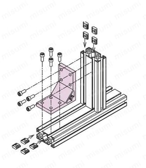 ハードブラケットSW3060 使用例01