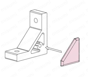 ハードブラケットキャップ 使用例01