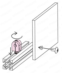 カバーホルダSSキャップ付　使用例