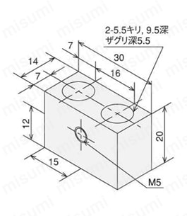カバーサポートSS/カバーサポートSSフラット SFJ-K01外形図