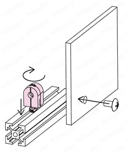 カバーホルダーSキャップ付　使用例