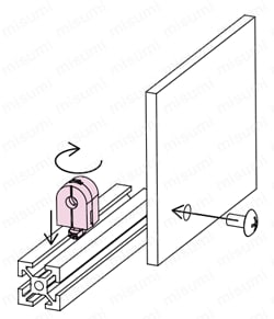 カバーホルダーLキャップ付　使用例