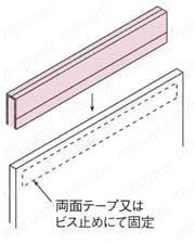 パネルガードT5 定尺 使用例
