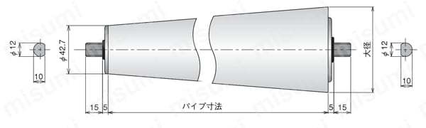 ARI-57-1000 | フリーローラ（軽荷重用30kg以下） | 伊東電機 | MISUMI(ミスミ)