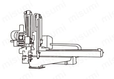 サーボモータ用 コンパクト高精度減速機 精度3分・15分仕様 APG（平行軸） 400W相当 使用例1