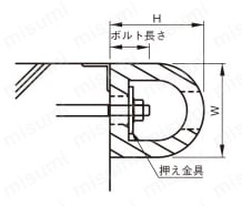 マモールストッパー 外形図