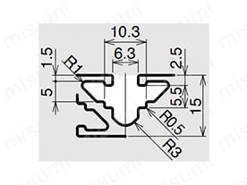 T溝詳細図（B部）