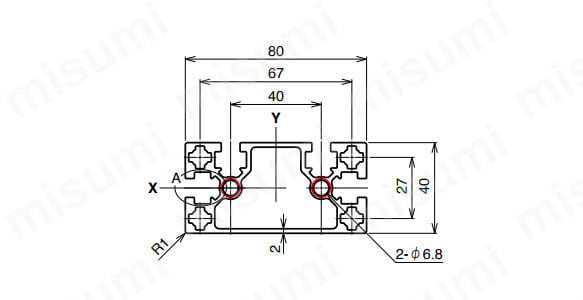 M8シリーズ スタンダード級 AFSF-4080Lの外観