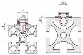 アクセサリー タイクリップ【100個入り】　一般使用例