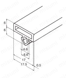 シール材 PGP-04外形図