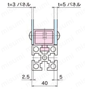 M8 Series 中間ブラケット 使用例01