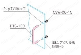ステンレス取手 使用例