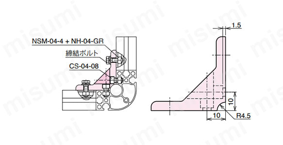 ABLRの外形図