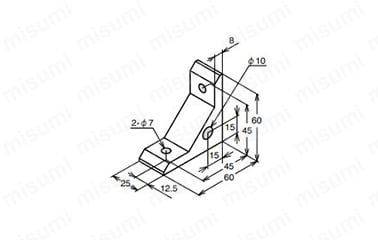 ABLH-6025-6の外形図