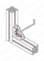 ABLE-40-8の取付例 ○ NIC規格タップ位置