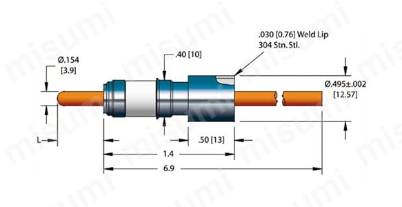 Weldable 型番:6514-02-W 型番:6514-01-W 型番:21032-02-W 型番:21032-01-W