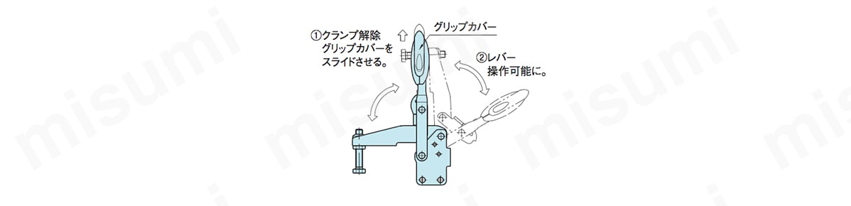 トグルクランプ TCDVSL,TCDVS:関連画像