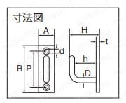 ロングアイフック（ステンレス製）:関連画像