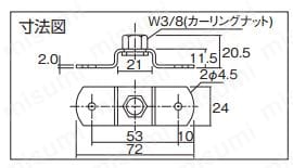吊バンド用ねじ込みT字脚:関連画像