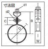 吊バンド（タンバックル付・組式）:関連画像