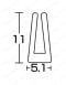 溝ゴムドラム巻 KGV KGV2形状図