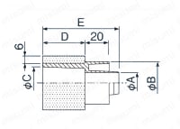 断熱ドレンホースDSH-20N・25N用パーツ | 因幡電機産業 | MISUMI(ミスミ)