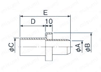 断熱ドレンホースDSH-20N・25N用パーツ | 因幡電機産業 | MISUMI(ミスミ)