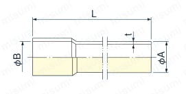 ドレンパイプ ネオドレンパイプ 外形図