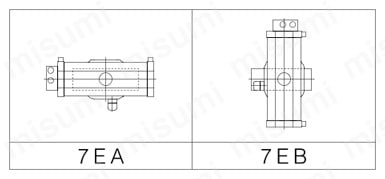 700Z-7E-40-S-E | バタフライバルブ 700Z 複作動シリンダー式 | 巴