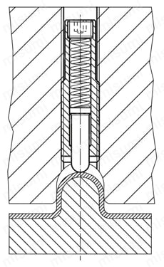 スプリング・プランジャ ロングタイプ 使用例