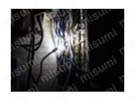 配電盤・分電盤内の配線確認に
