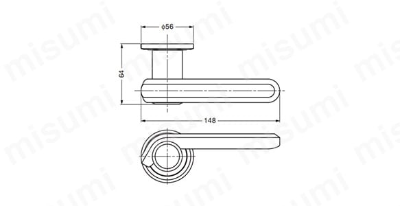ZL-1103型の寸法図