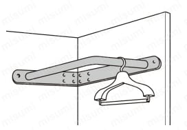 BY-300 | LAMP ステンレス鋼製ブラケット BY型 | スガツネ工業