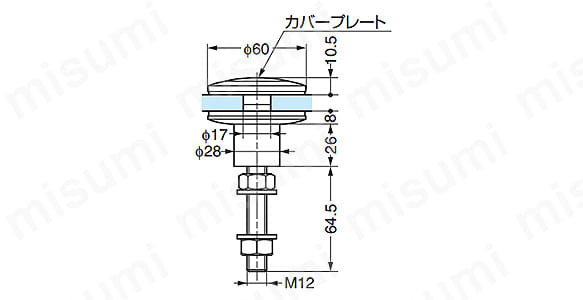 ポイントフィックス 750260VAM12 | スガツネ工業 | MISUMI(ミスミ)