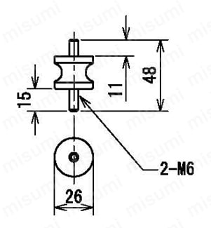 LS-120 付属品 防振ゴム