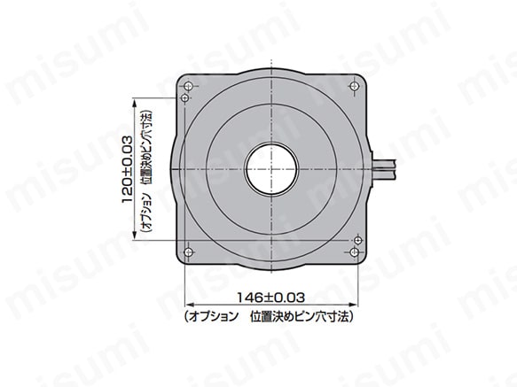 AX4009Tの外形寸法図