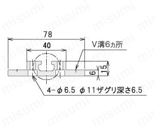 ベースフランジ40（ボルト結合タイプ）:関連画像